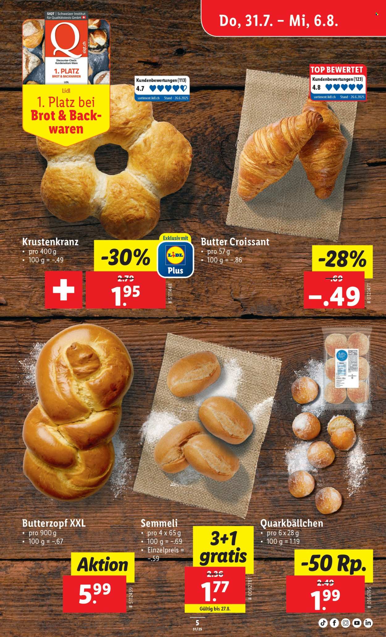 Volantino Lidl - 31.7.2025 - 6.8.2025. Pagina 5. Pagina 5