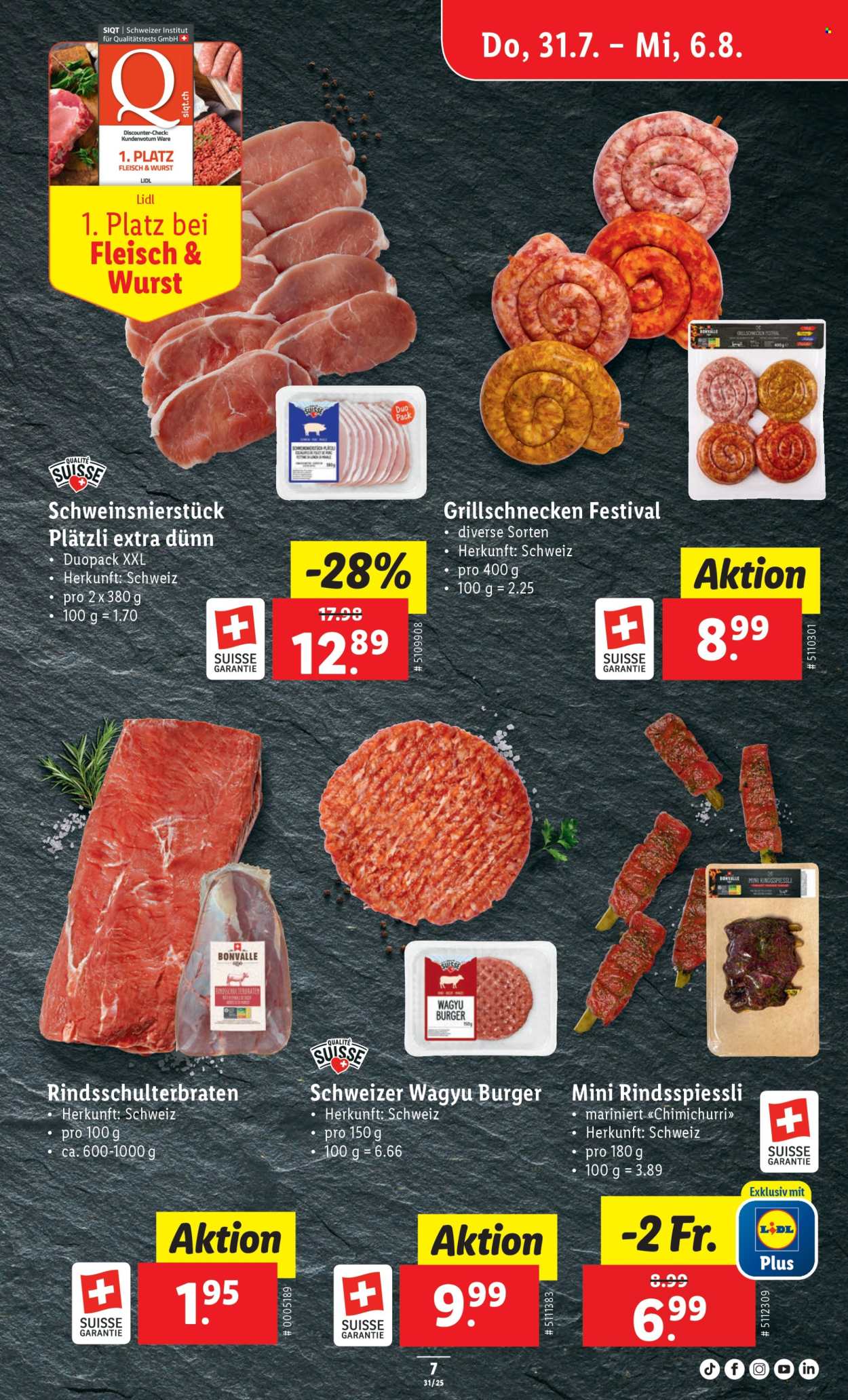 Volantino Lidl - 31.7.2025 - 6.8.2025. Pagina 7. Pagina 7