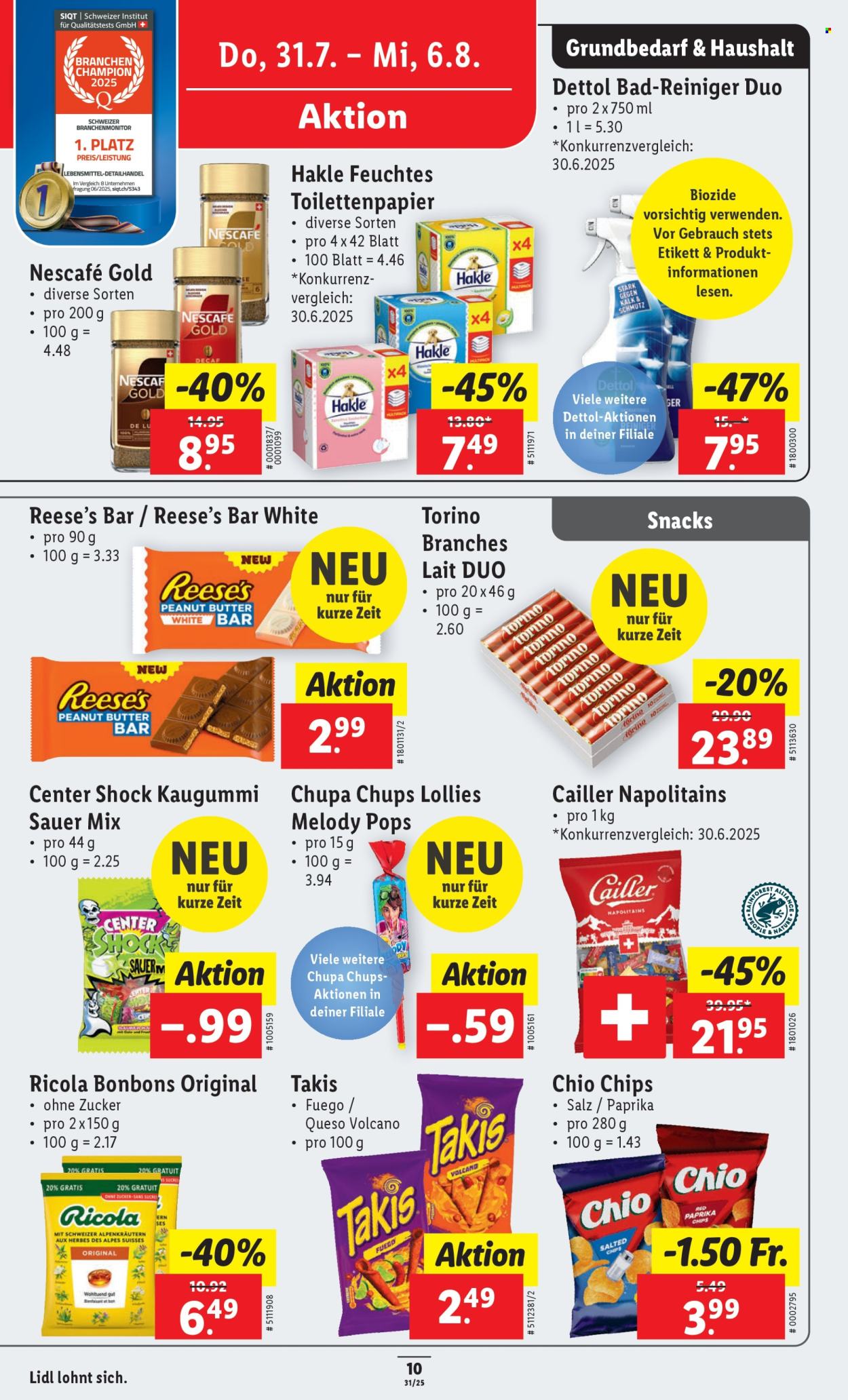 Volantino Lidl - 31.7.2025 - 6.8.2025. Pagina 12. Pagina 12
