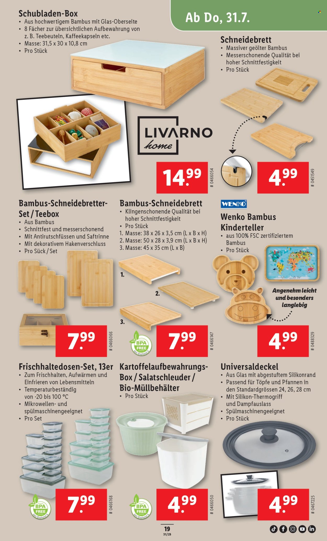 Volantino Lidl - 31.7.2025 - 6.8.2025. Pagina 21. Pagina 21
