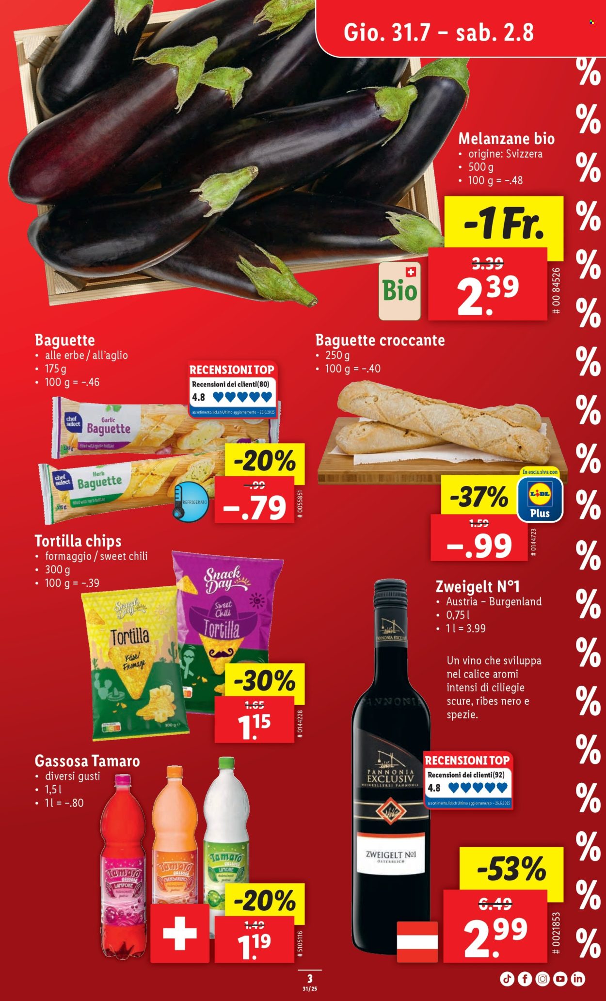 Volantino Lidl - 31.7.2025 - 6.8.2025. Pagina 3. Pagina 3