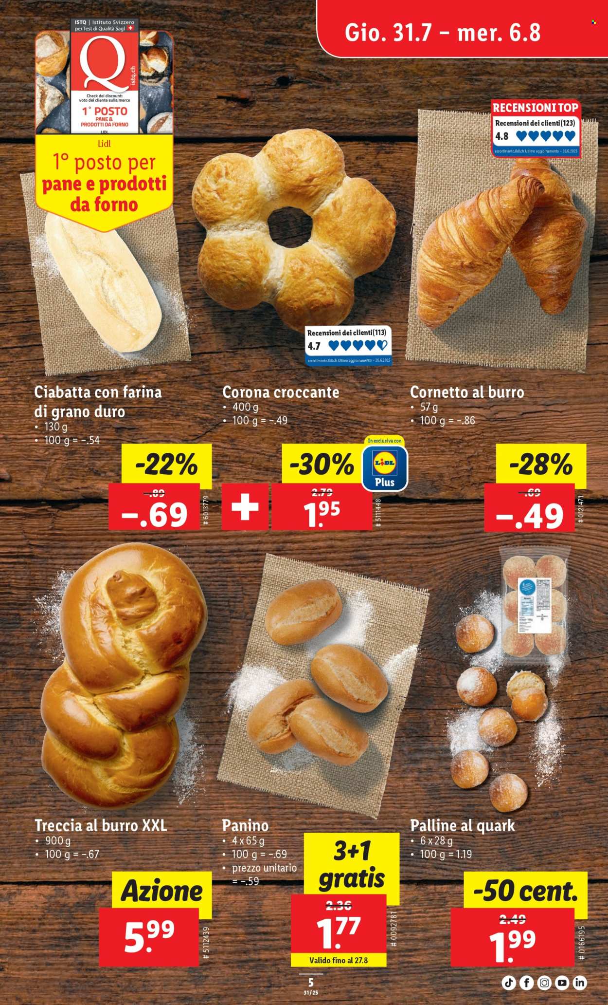 Volantino Lidl - 31.7.2025 - 6.8.2025. Pagina 5. Pagina 5