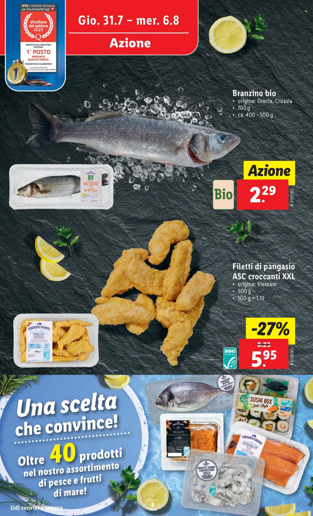 Volantino Lidl - 31.7.2025 - 6.8.2025. Pagina 6. Pagina 6