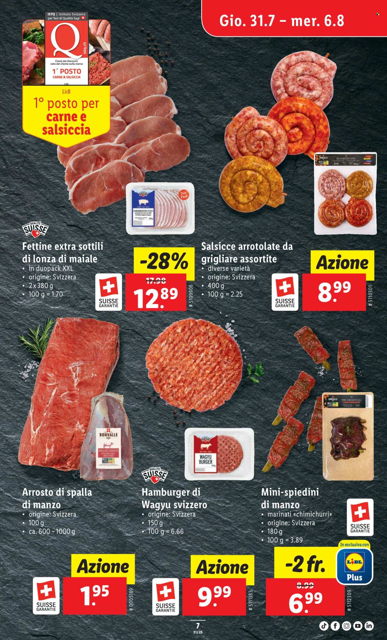 Volantino Lidl - 31.7.2025 - 6.8.2025. Pagina 7. Pagina 7