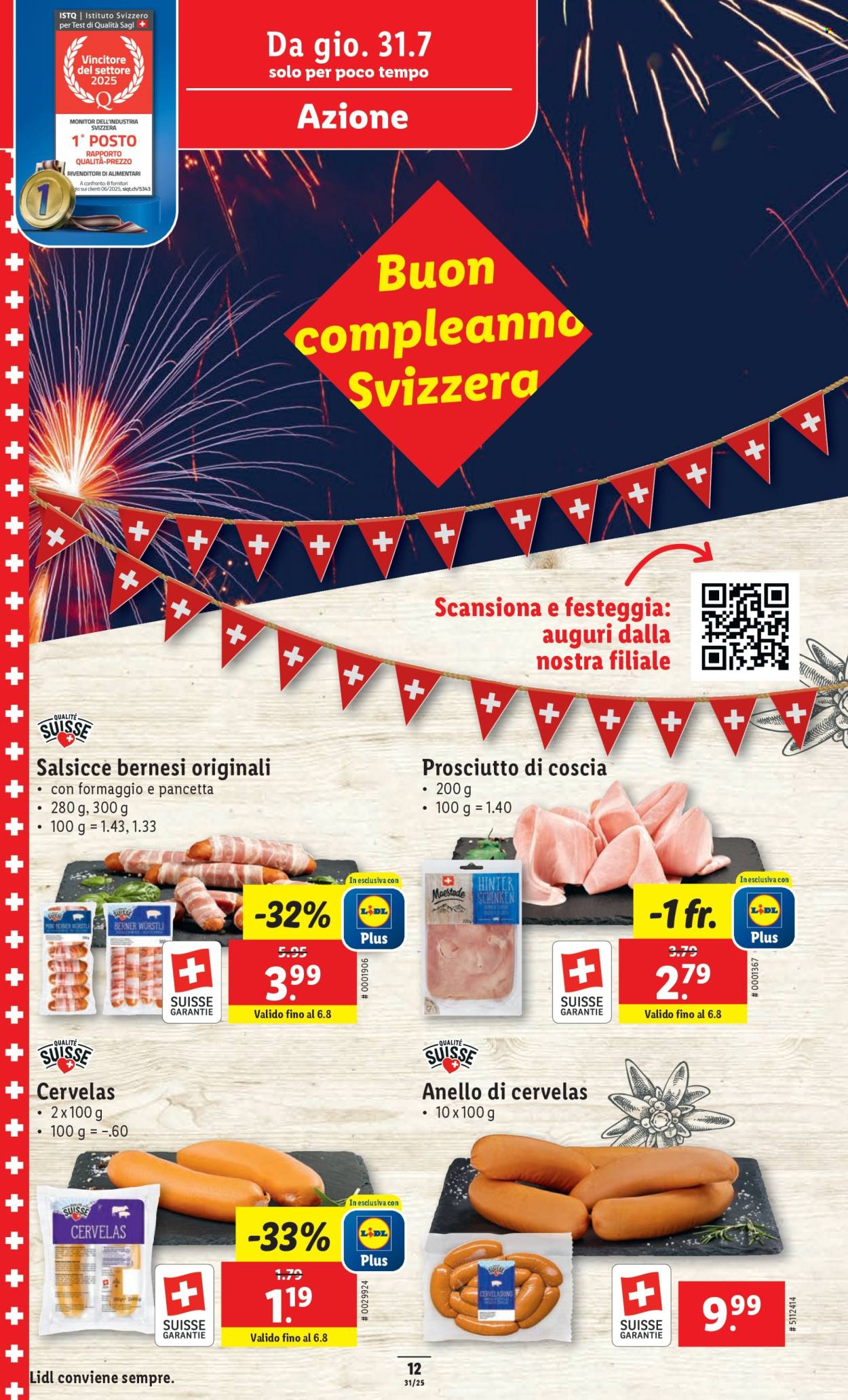 Volantino Lidl - 31.7.2025 - 6.8.2025. Pagina 14. Pagina 14
