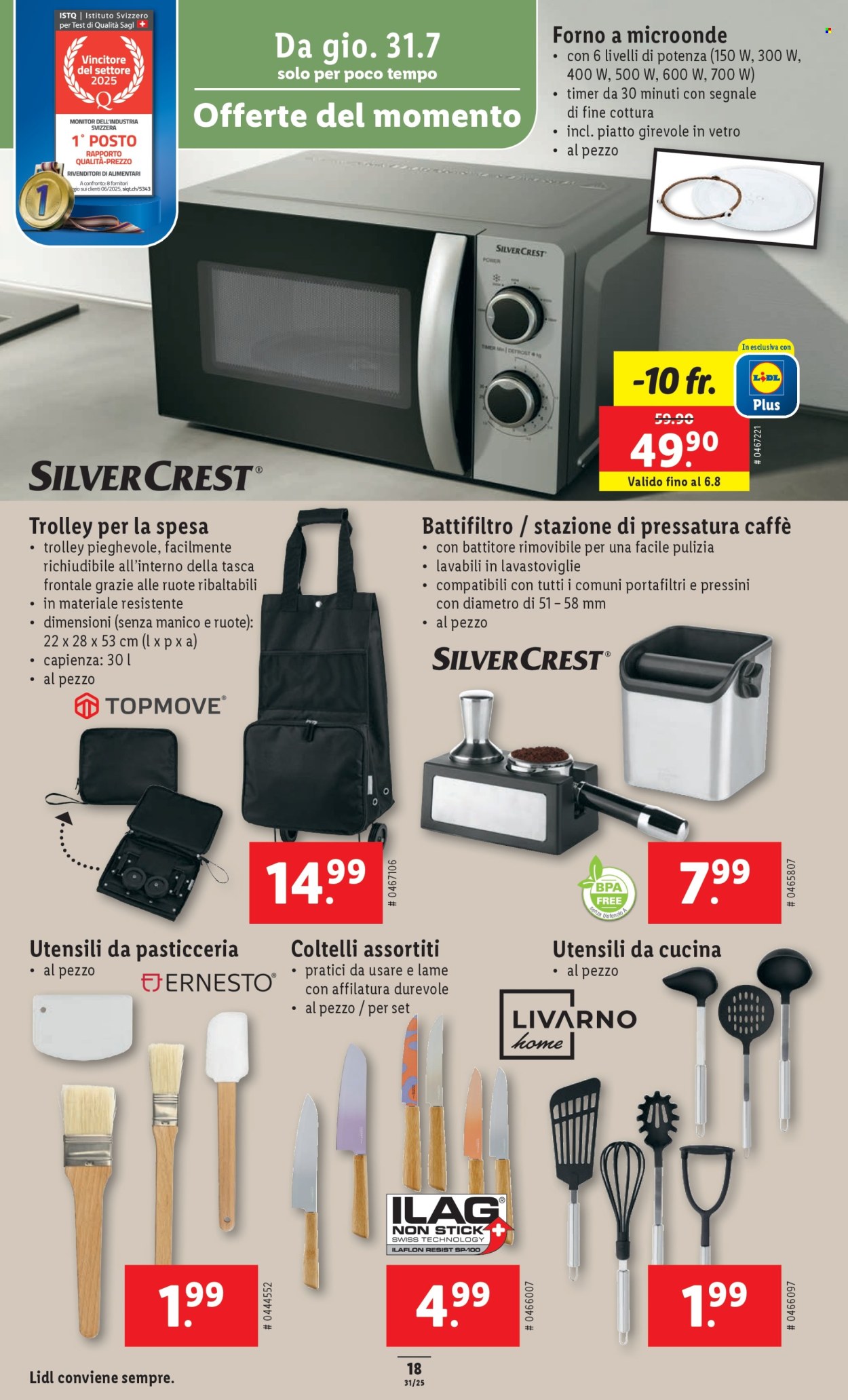 Volantino Lidl - 31.7.2025 - 6.8.2025. Pagina 20. Pagina 20