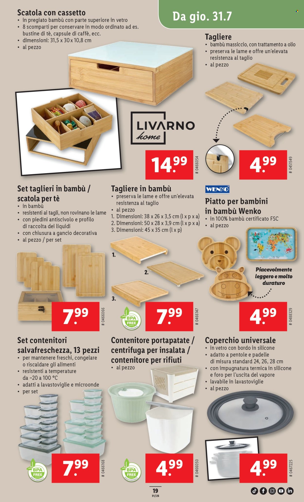 Volantino Lidl - 31.7.2025 - 6.8.2025. Pagina 21. Pagina 21