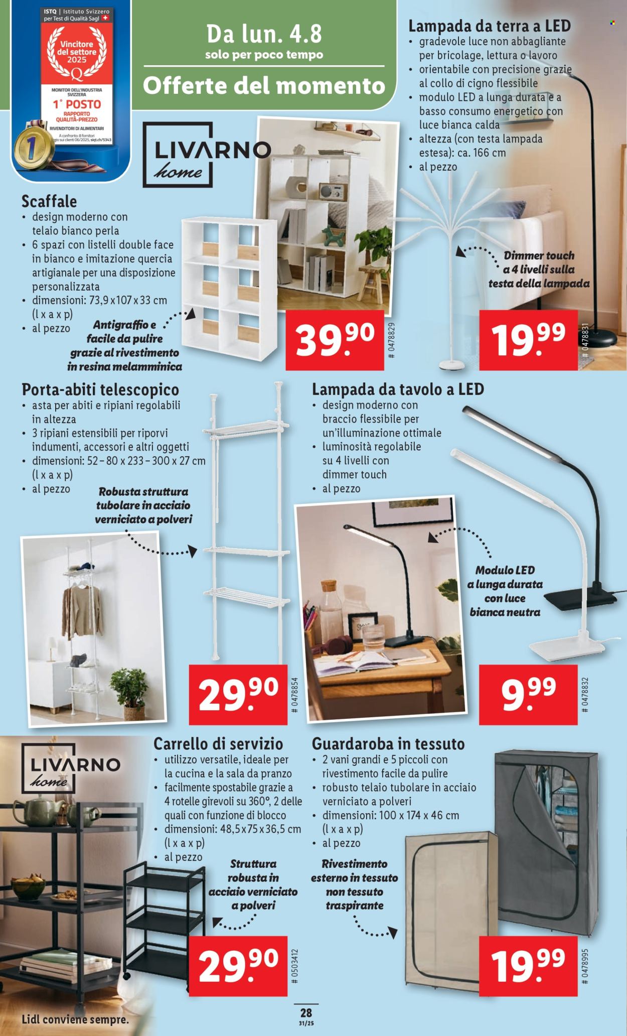 Volantino Lidl - 31.7.2025 - 6.8.2025. Pagina 30. Pagina 30