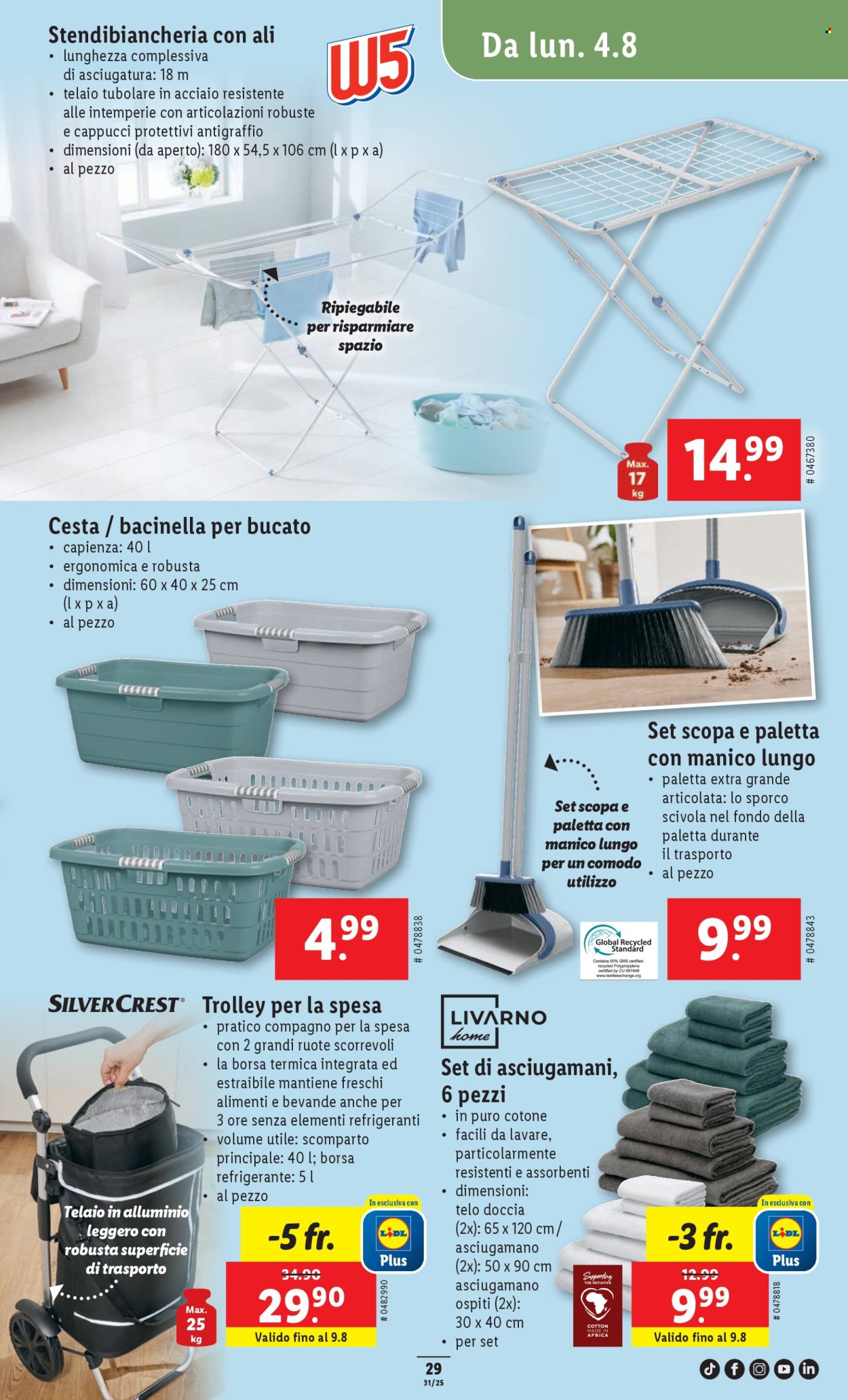 Volantino Lidl - 31.7.2025 - 6.8.2025. Pagina 31. Pagina 31
