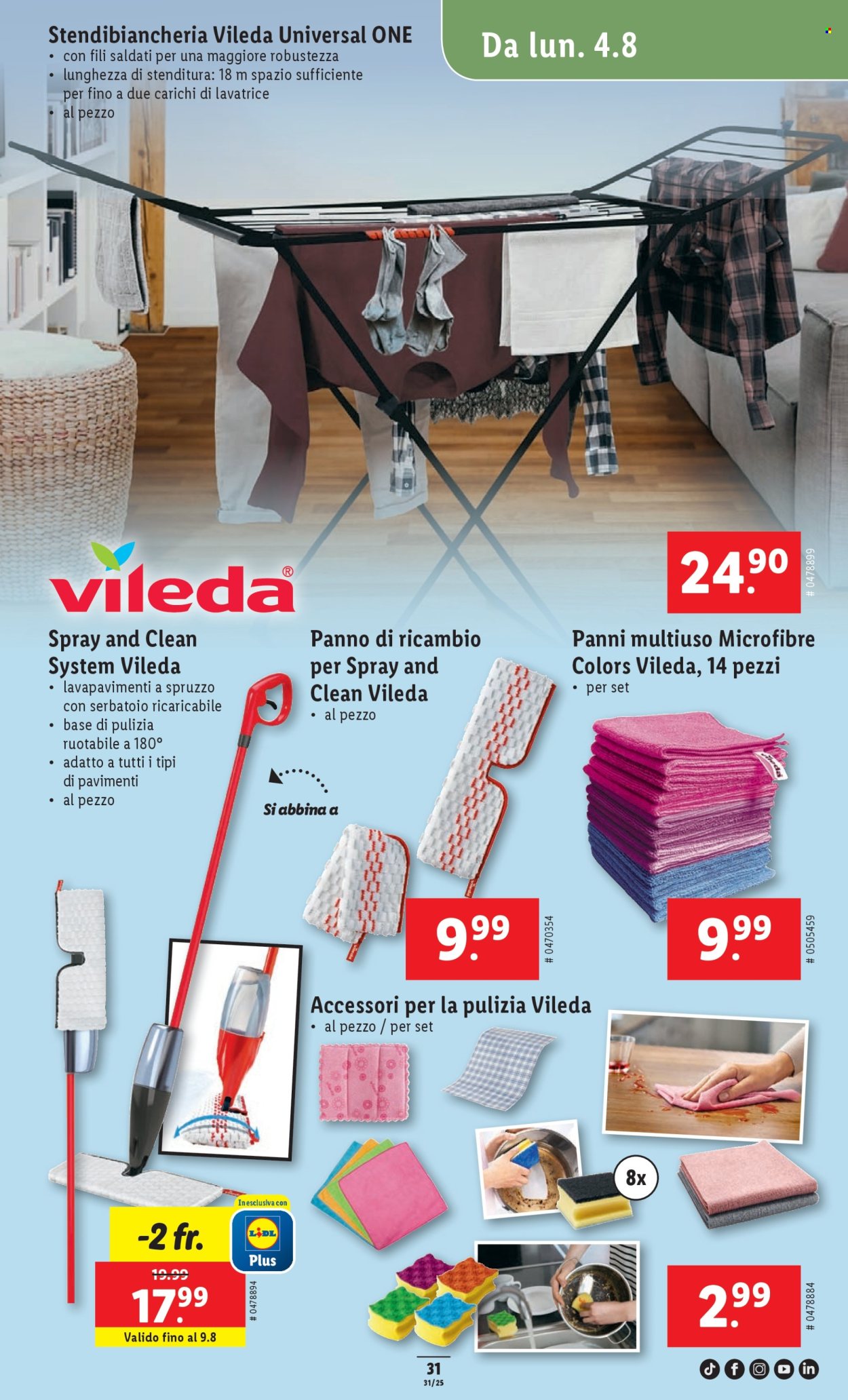 Volantino Lidl - 31.7.2025 - 6.8.2025. Pagina 33. Pagina 33