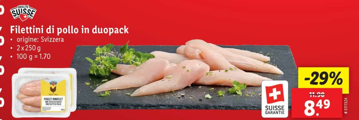 Filettini di pollo in duopack