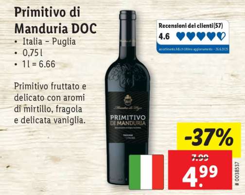 Primitivo di Manduria DOC