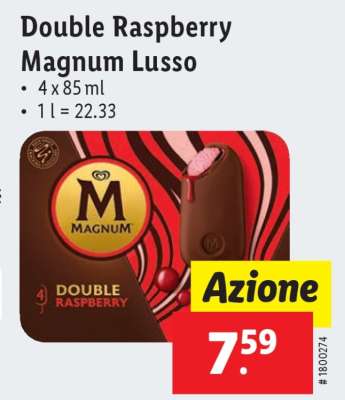 Double Raspberry Magnum Lusso