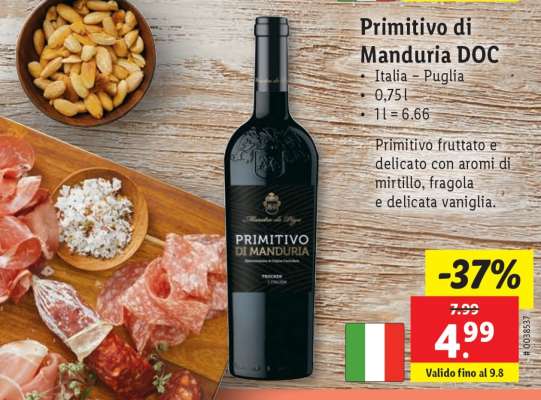 Primitivo di Manduria DOC
