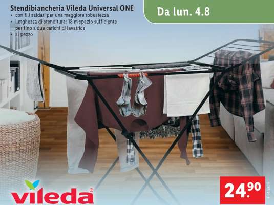 Stendibiancheria Vileda Universal ONE
