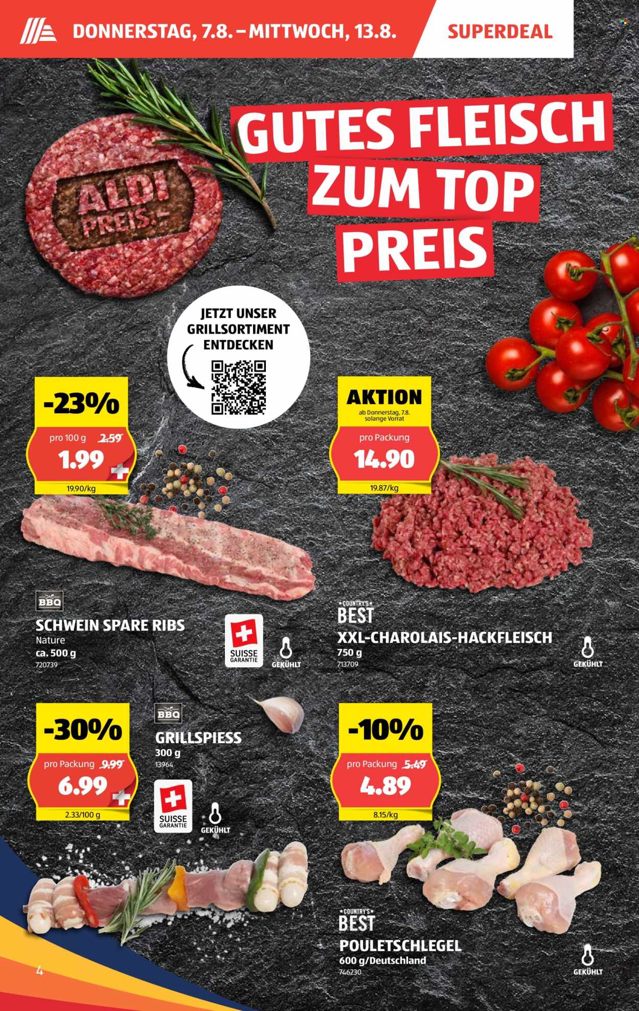 Volantino Aldi - 7.8.2025 - 13.8.2025. Pagina 4. Pagina 4