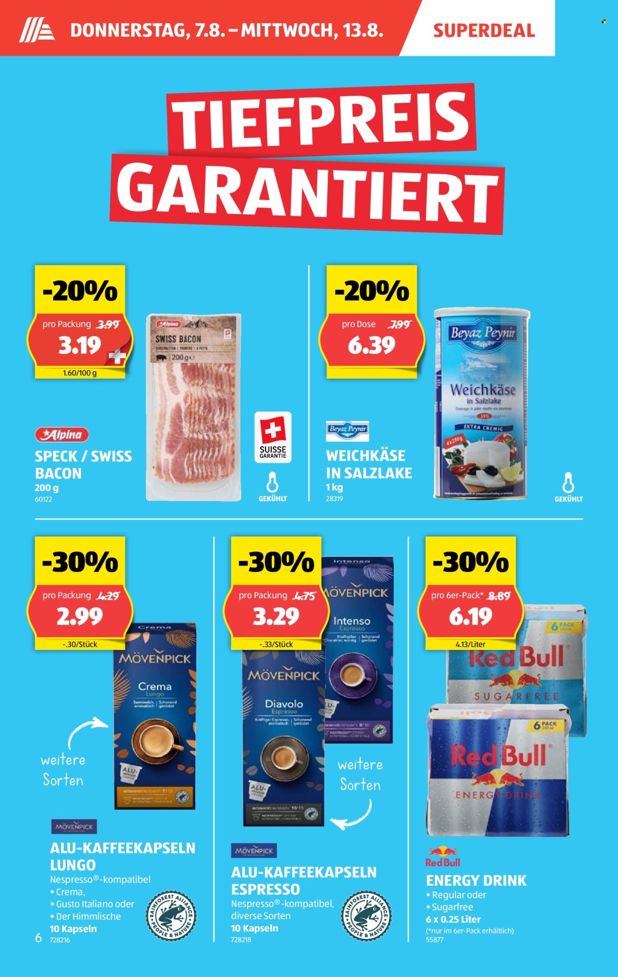 Volantino Aldi - 7.8.2025 - 13.8.2025. Pagina 6. Pagina 6