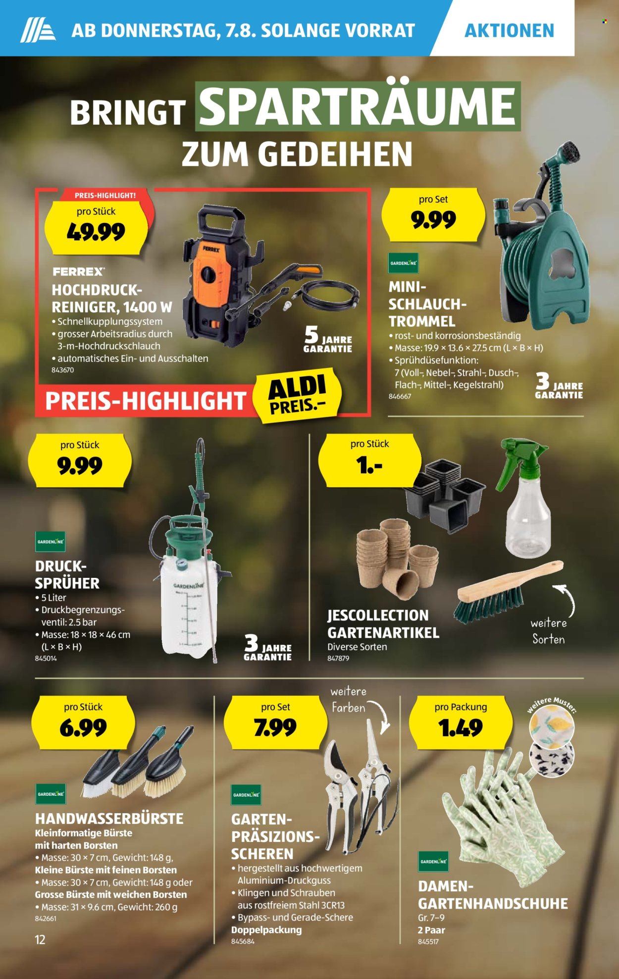 Volantino Aldi - 7.8.2025 - 13.8.2025. Pagina 12. Pagina 12