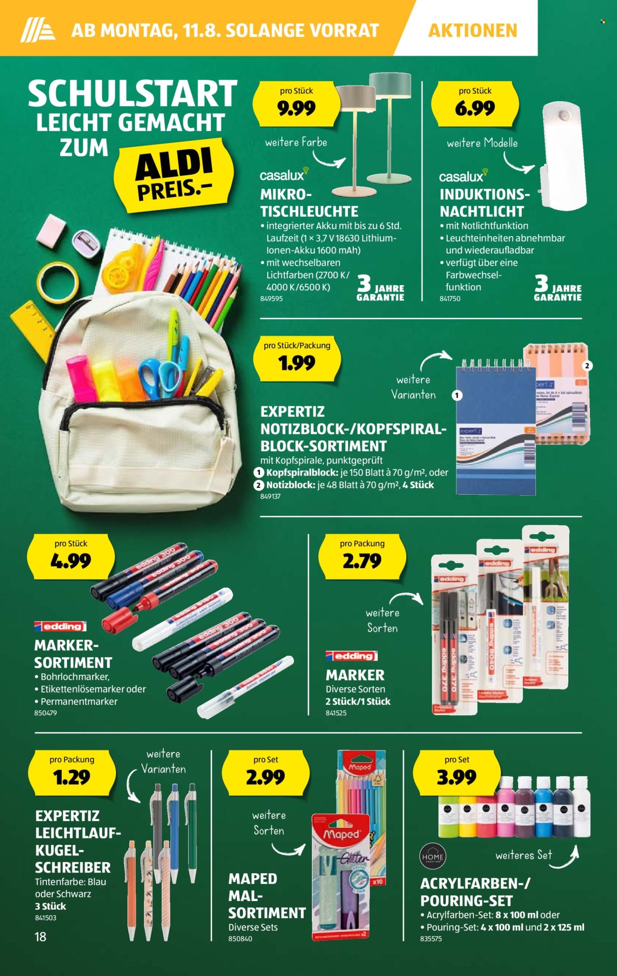 Volantino Aldi - 7.8.2025 - 13.8.2025. Pagina 18. Pagina 18