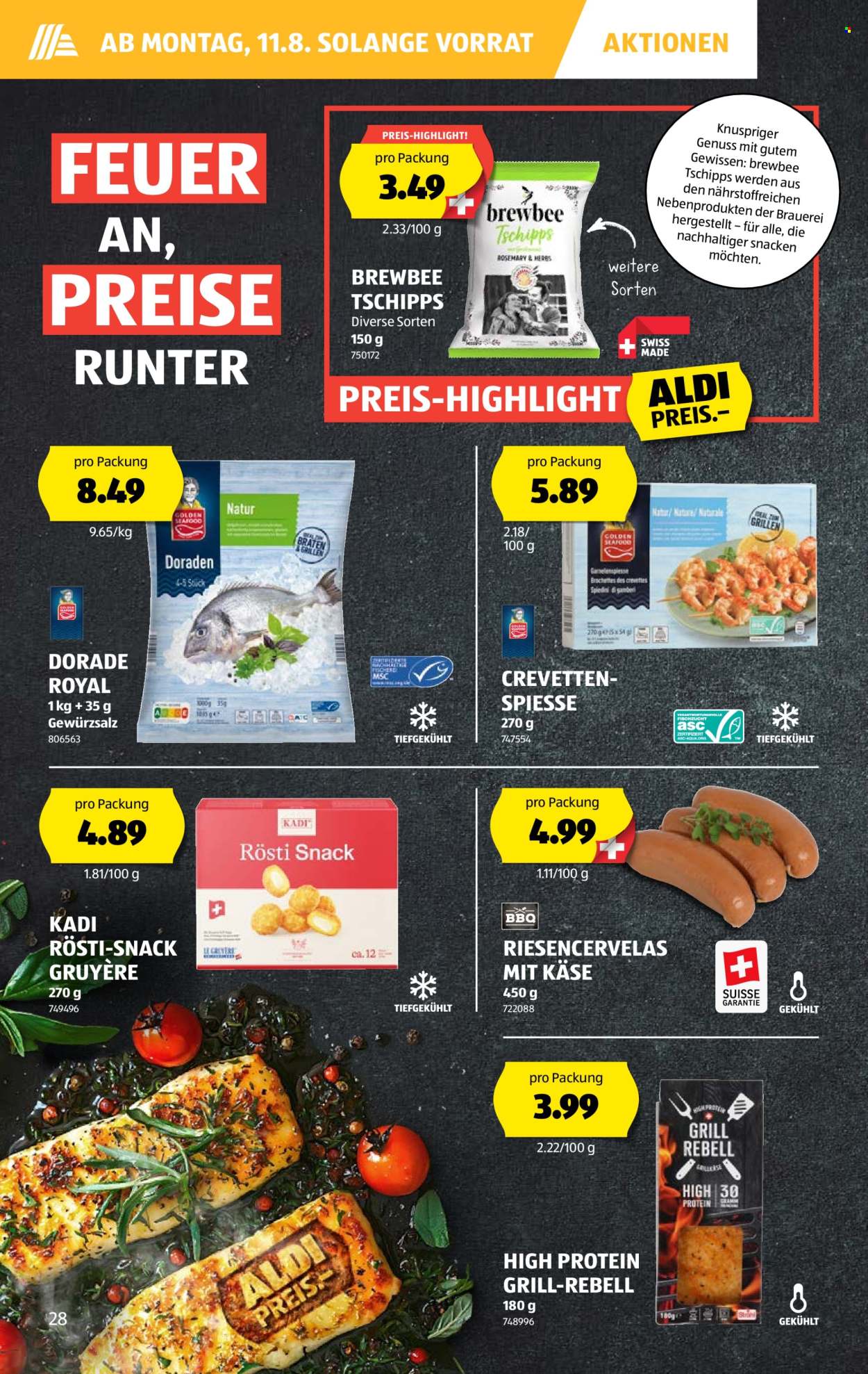 Volantino Aldi - 7.8.2025 - 13.8.2025. Pagina 28. Pagina 28