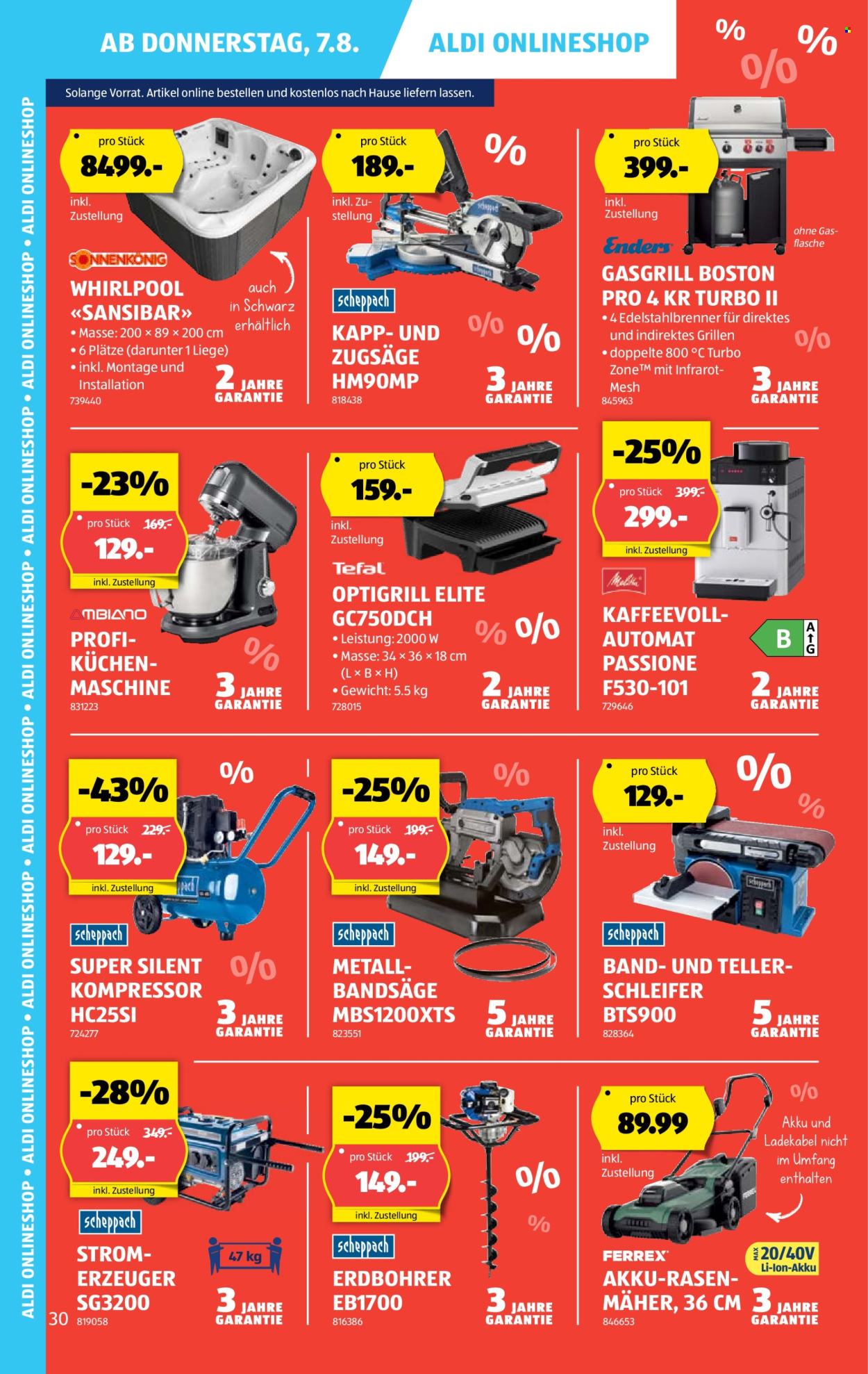 Volantino Aldi - 7.8.2025 - 13.8.2025. Pagina 30. Pagina 30