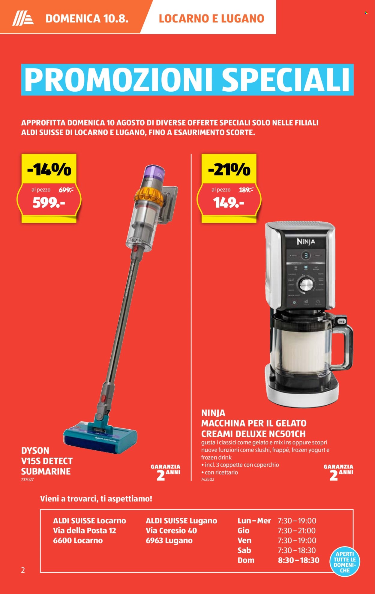 Volantino Aldi - 7.8.2025 - 13.8.2025. Pagina 2. Pagina 2