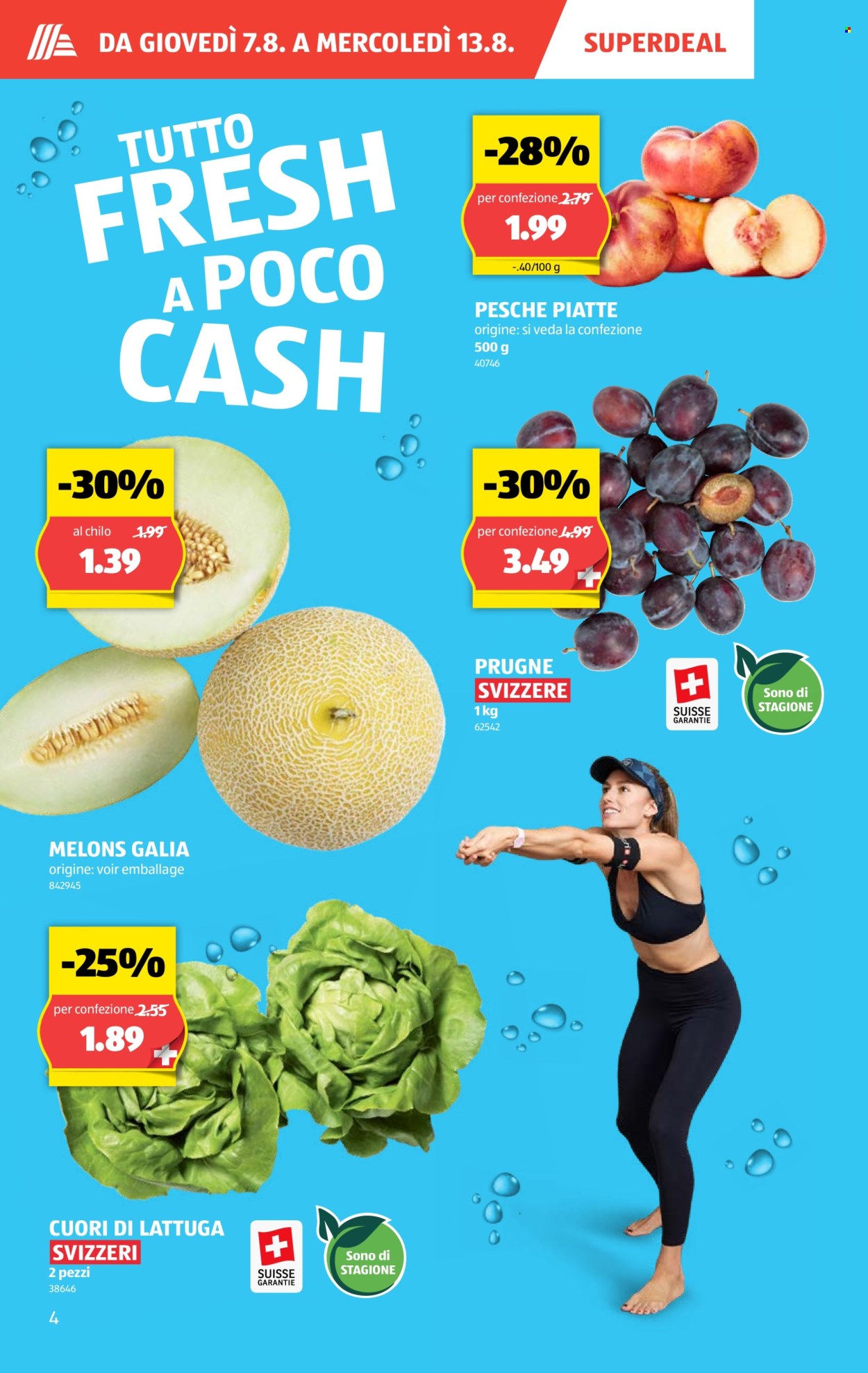 Volantino Aldi - 7.8.2025 - 13.8.2025. Pagina 4. Pagina 4