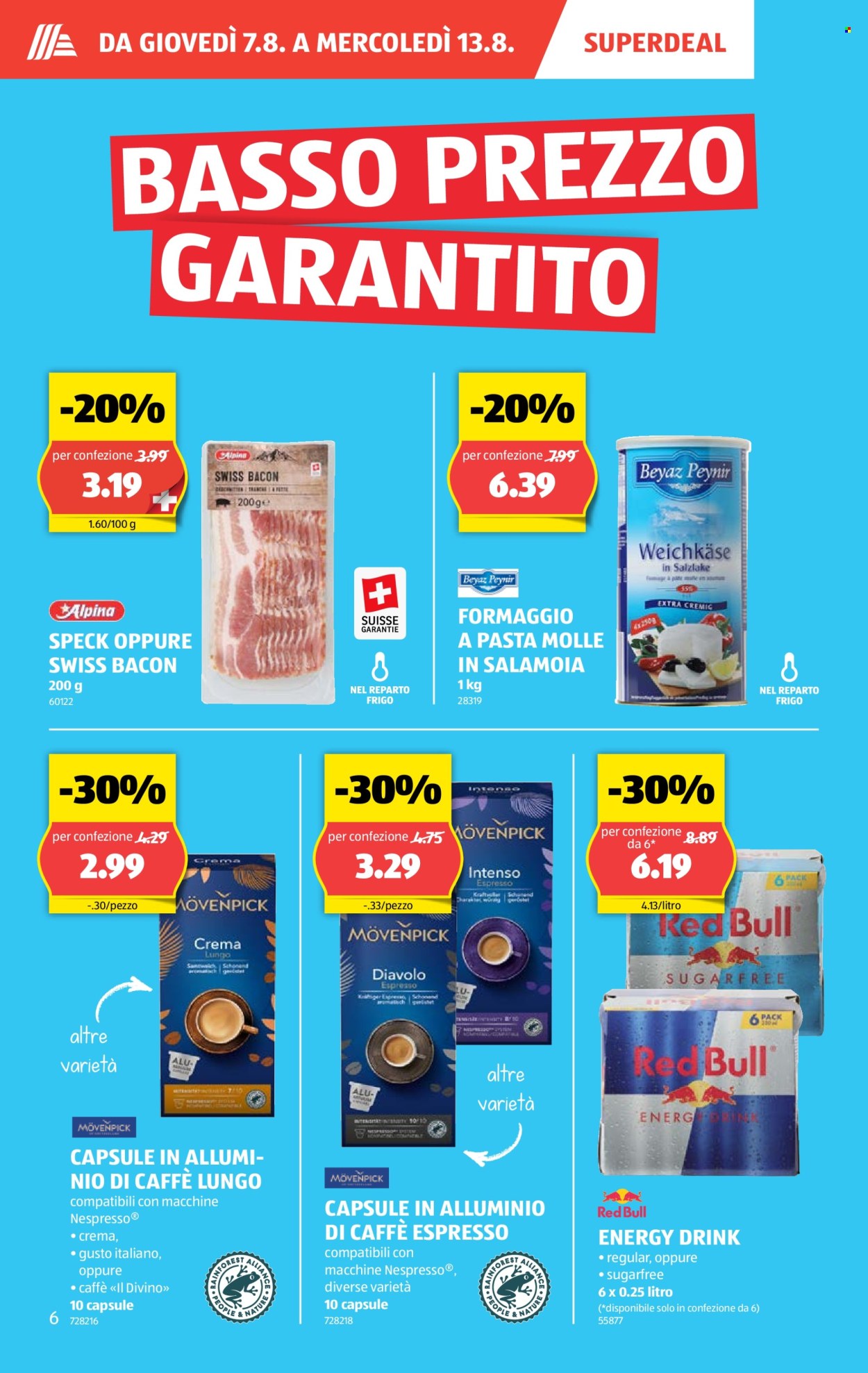 Volantino Aldi - 7.8.2025 - 13.8.2025. Pagina 6. Pagina 6