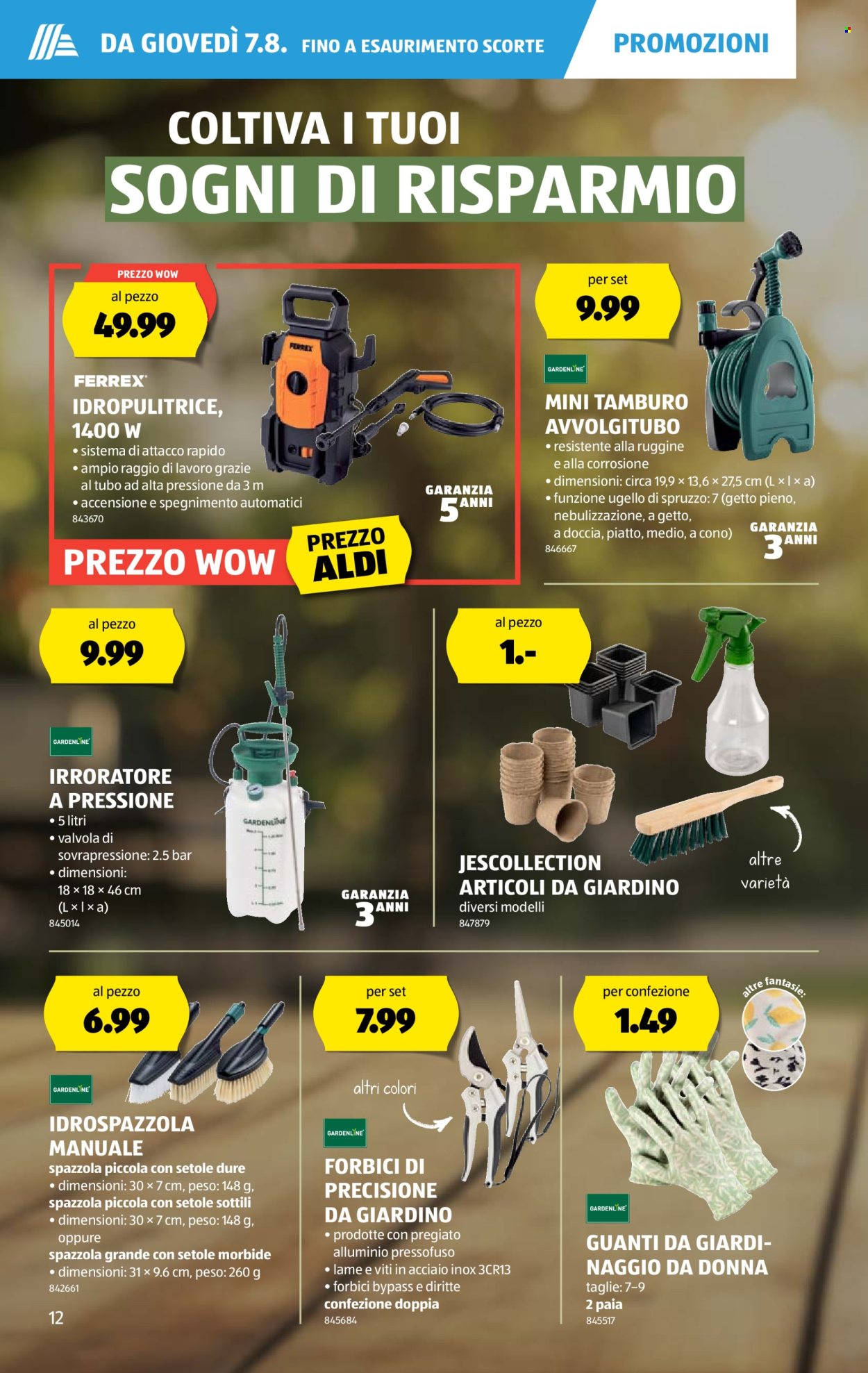 Volantino Aldi - 7.8.2025 - 13.8.2025. Pagina 12. Pagina 12