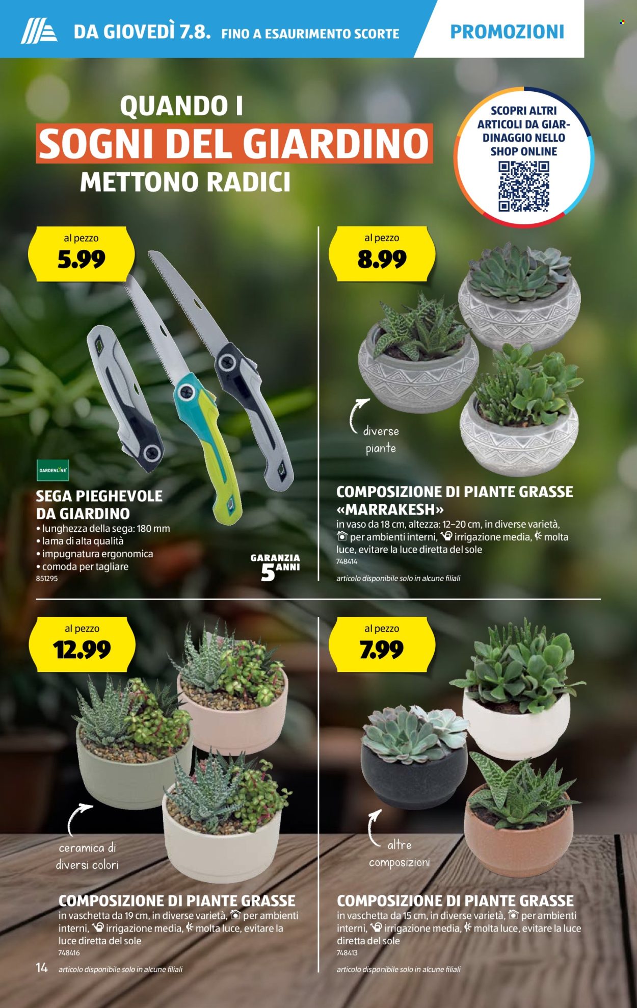 Volantino Aldi - 7.8.2025 - 13.8.2025. Pagina 14. Pagina 14