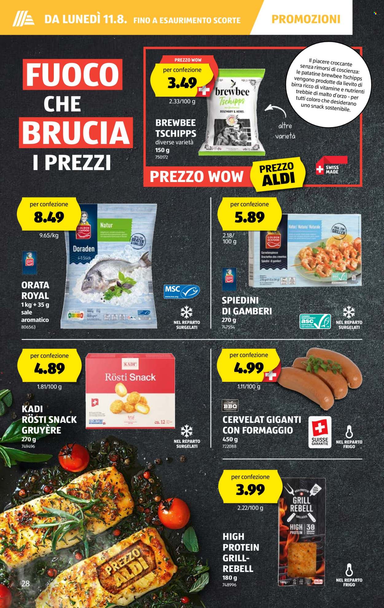 Volantino Aldi - 7.8.2025 - 13.8.2025. Pagina 28. Pagina 28