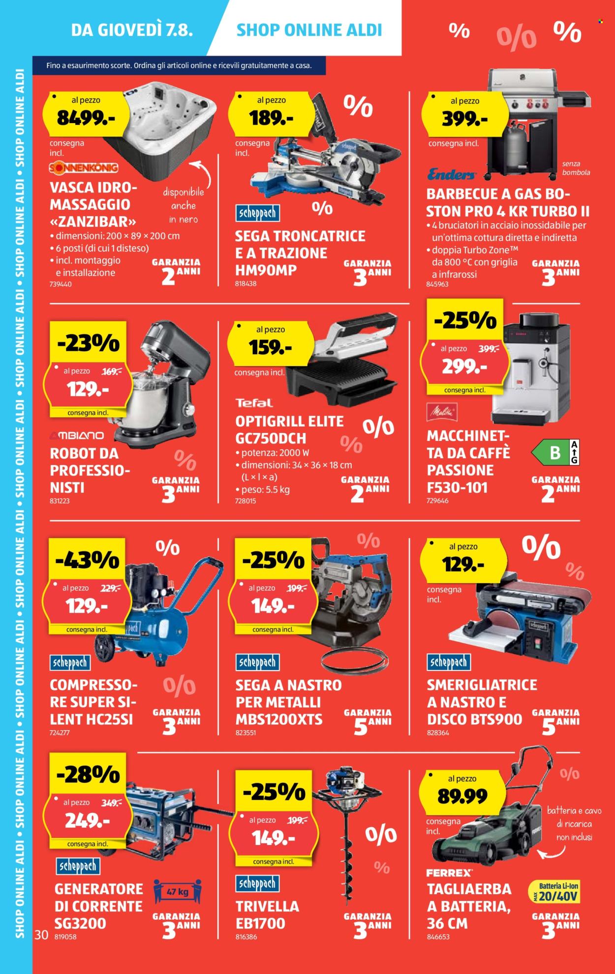 Volantino Aldi - 7.8.2025 - 13.8.2025. Pagina 30. Pagina 30
