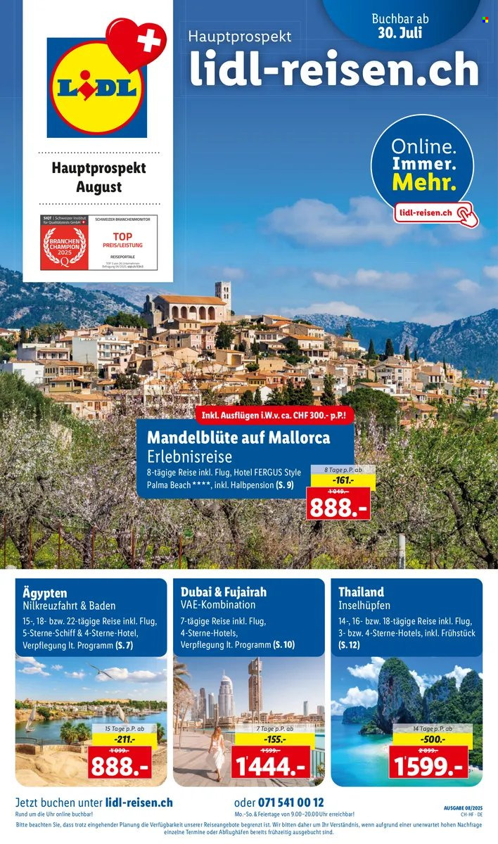 Volantino Lidl - 30.7.2025 - 31.8.2025. Pagina 1. Pagina 1