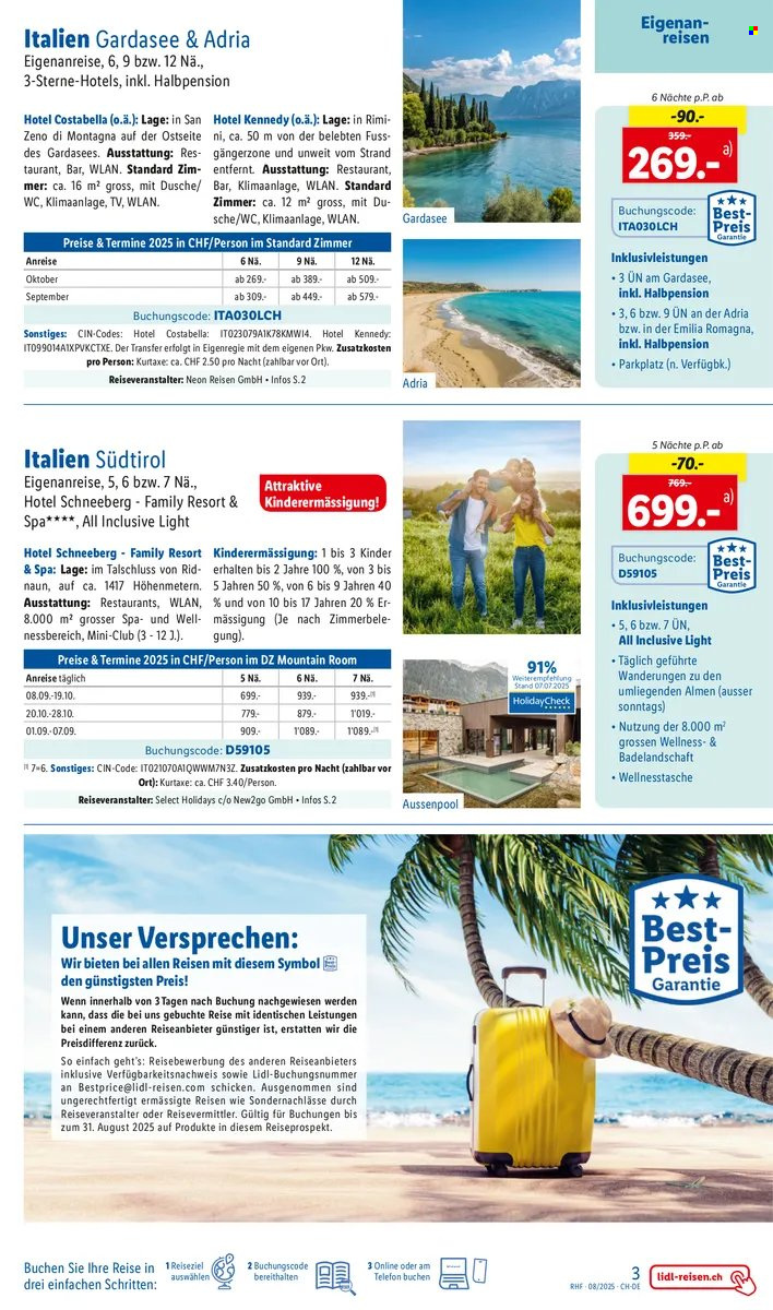 Volantino Lidl - 30.7.2025 - 31.8.2025. Pagina 3. Pagina 3