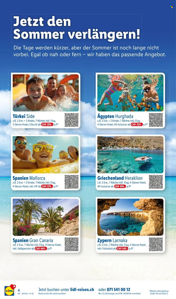 Volantino Lidl - 30.7.2025 - 31.8.2025. Pagina 4. Pagina 4