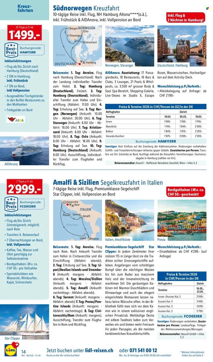 Volantino Lidl - 30.7.2025 - 31.8.2025. Pagina 14. Pagina 14