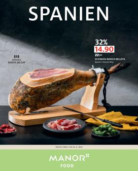 Manor - Flyer «Spanische Köstlichkeiten»