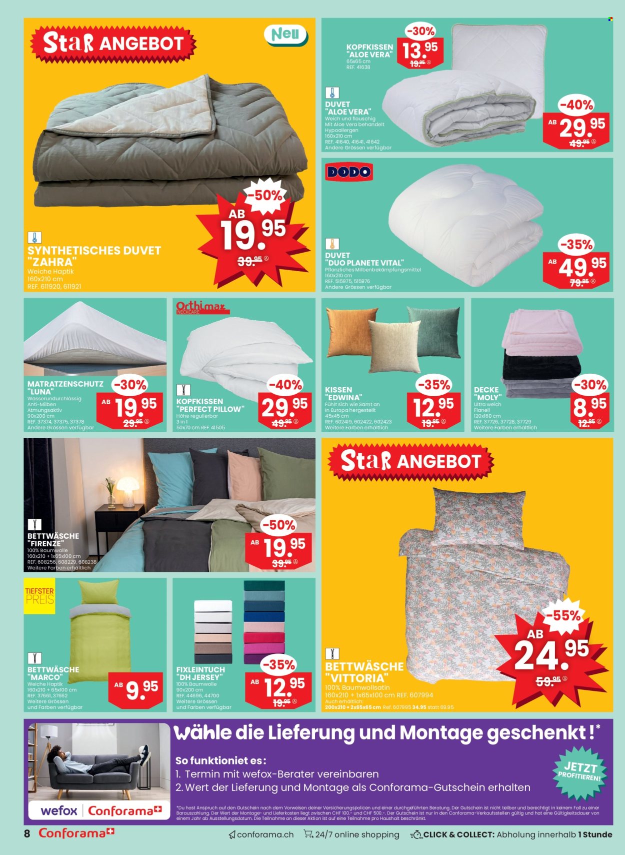 Volantino Conforama - 6.8.2025 - 26.8.2025. Pagina 8. Pagina 8