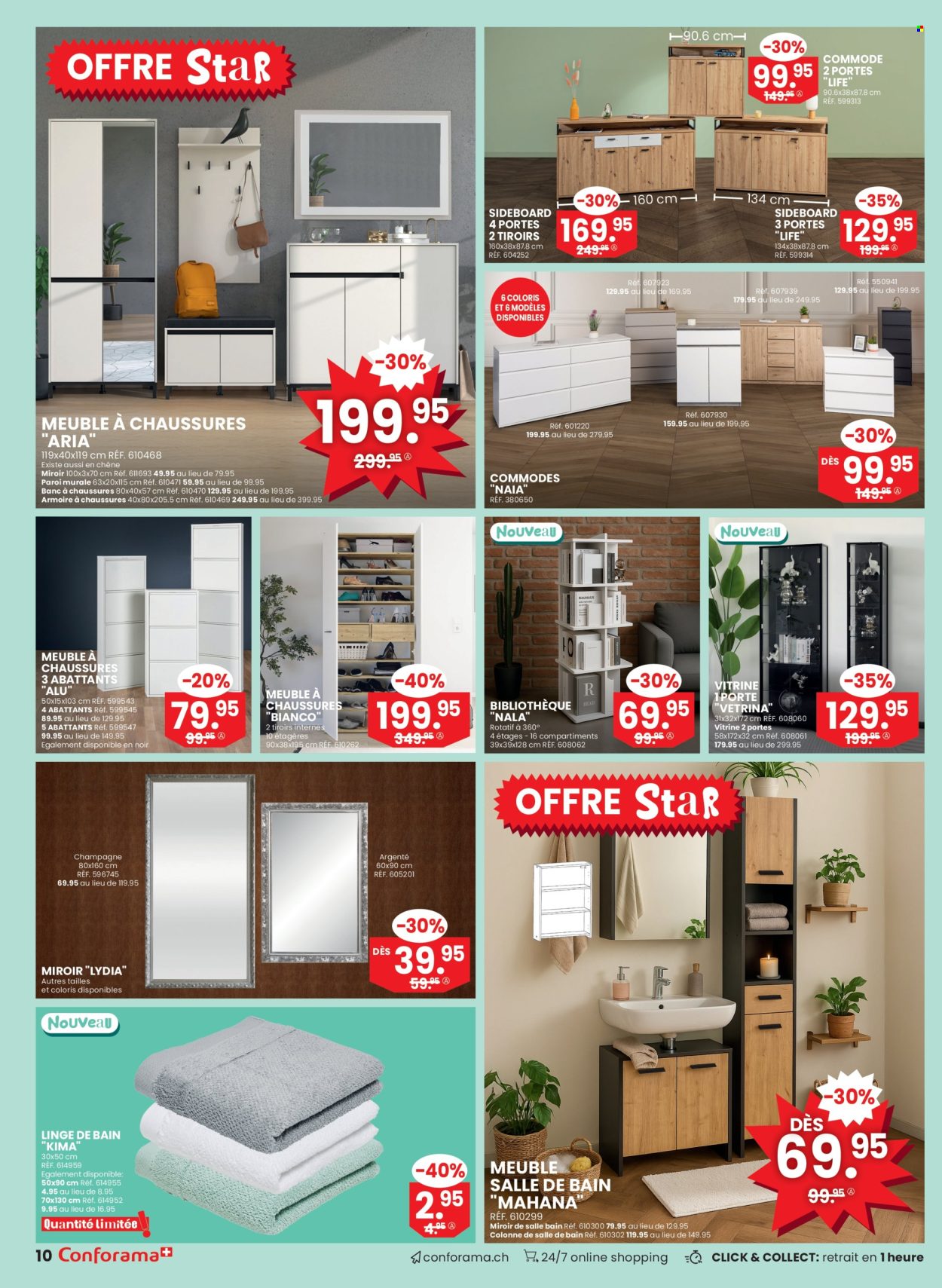 Volantino Conforama - 6.8.2025 - 26.8.2025. Pagina 10. Pagina 10
