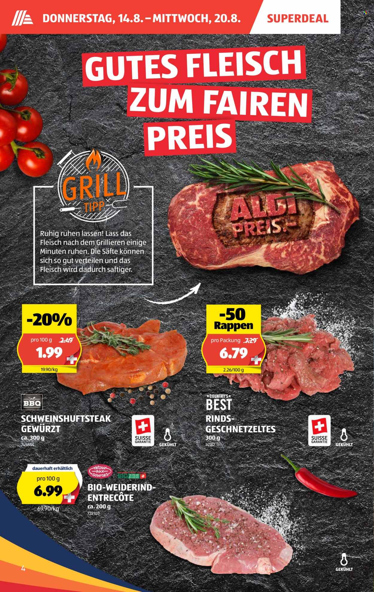 Volantino Aldi - 14.8.2025 - 20.8.2025. Pagina 4. Pagina 4