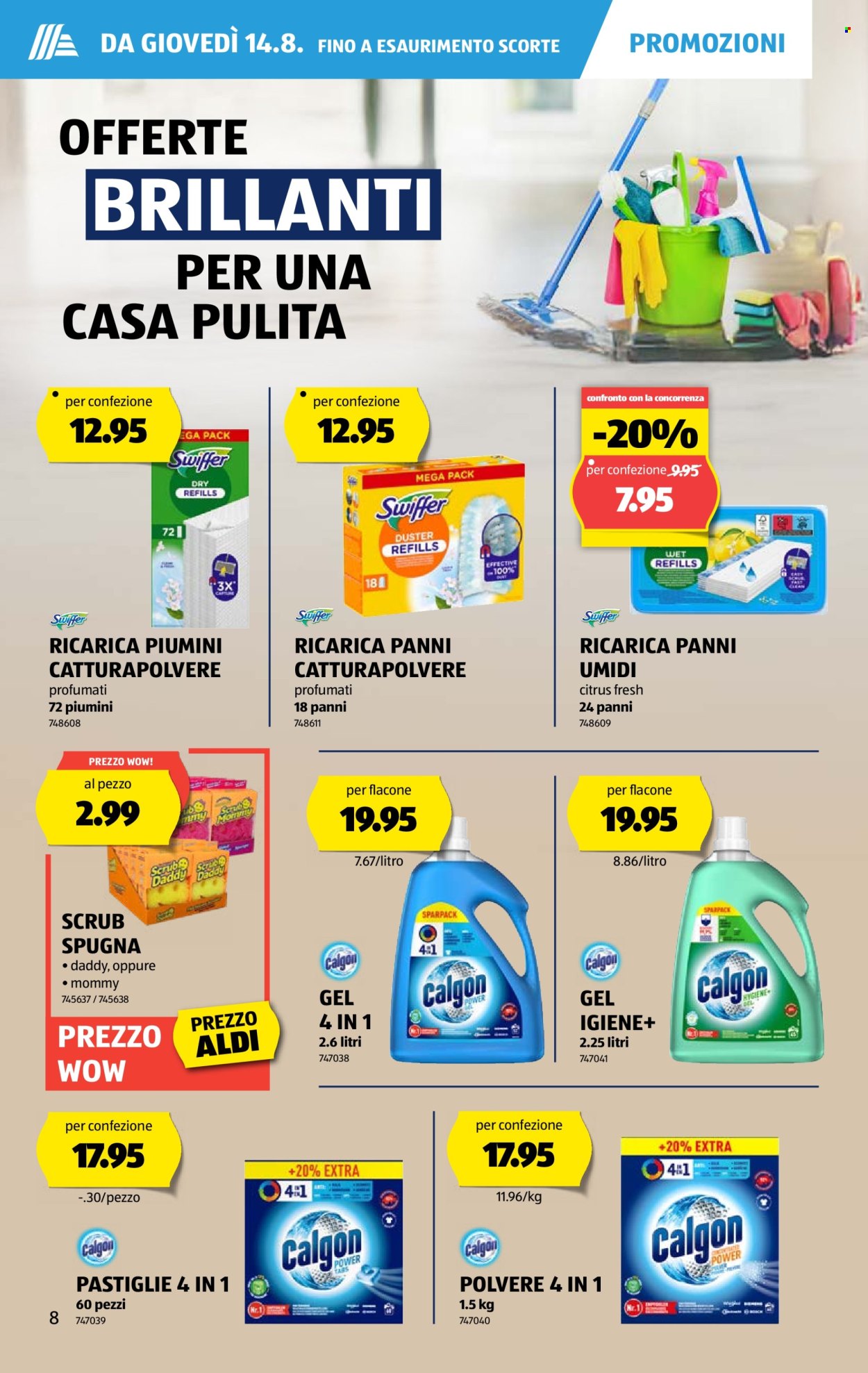 Volantino Aldi - 14.8.2025 - 20.8.2025. Pagina 8. Pagina 8