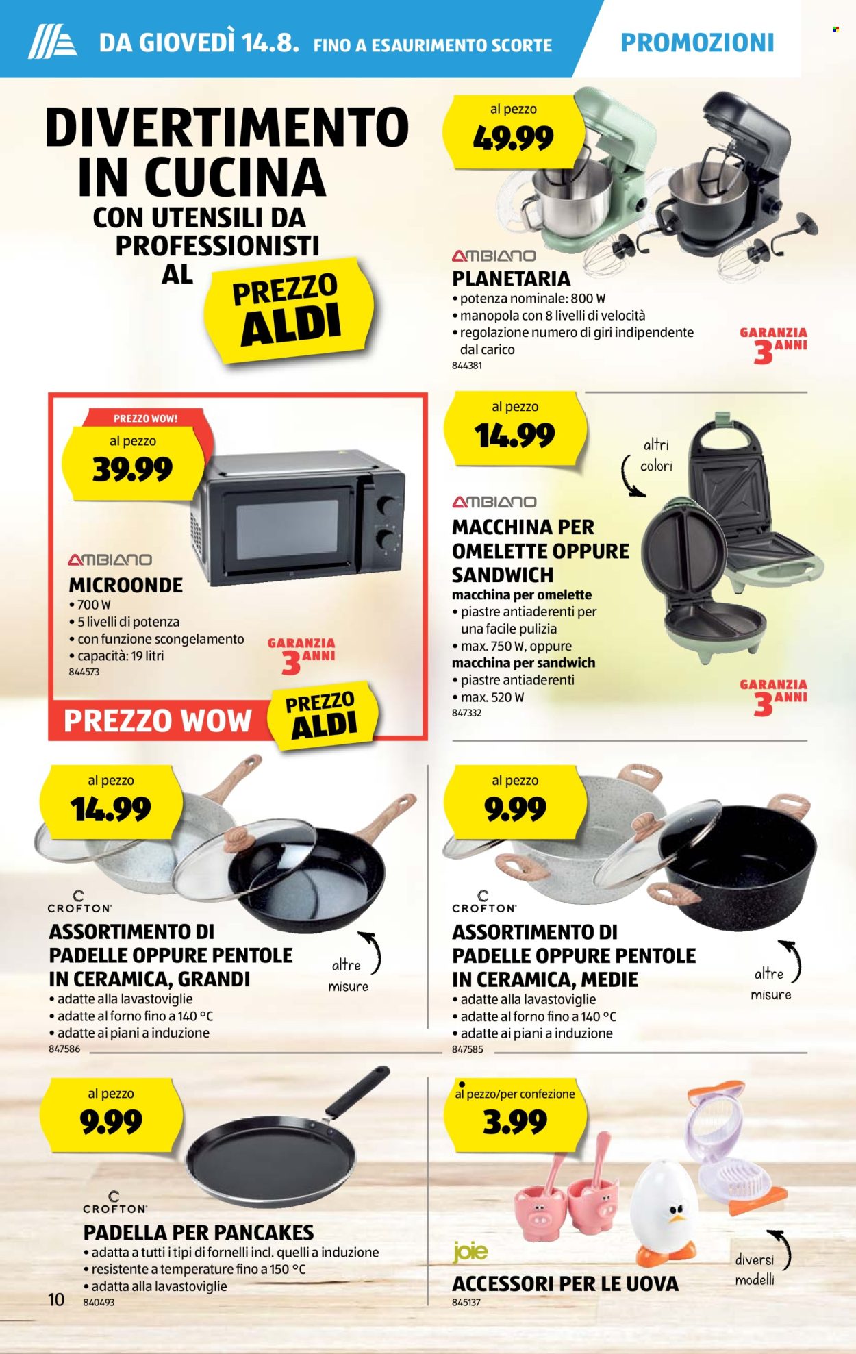 Volantino Aldi - 14.8.2025 - 20.8.2025. Pagina 10. Pagina 10