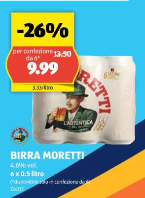 BIRRA MORETTI