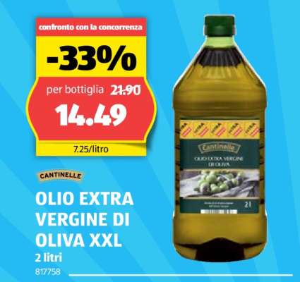 CANTINELLE OLIO EXTRA VERGINE DI OLIVA XXL