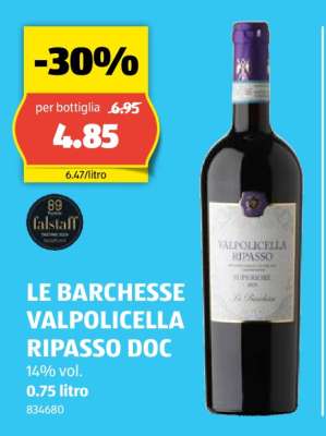 LE BARCHESE VALPOLICELLA RIPASSO DOC