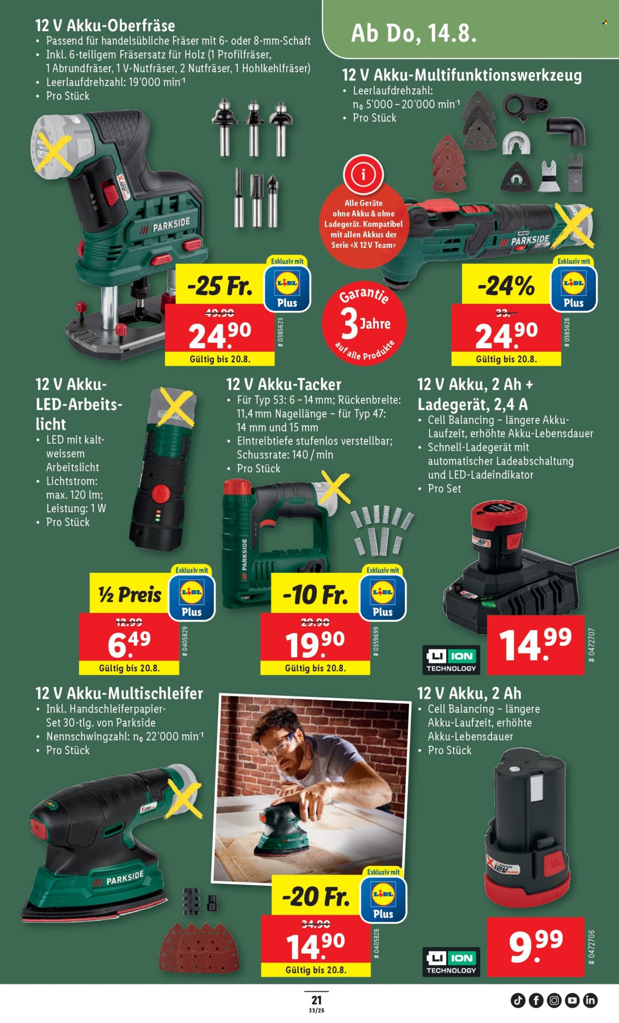 Volantino Lidl - 14.8.2025 - 20.8.2025. Pagina 23. Pagina 23