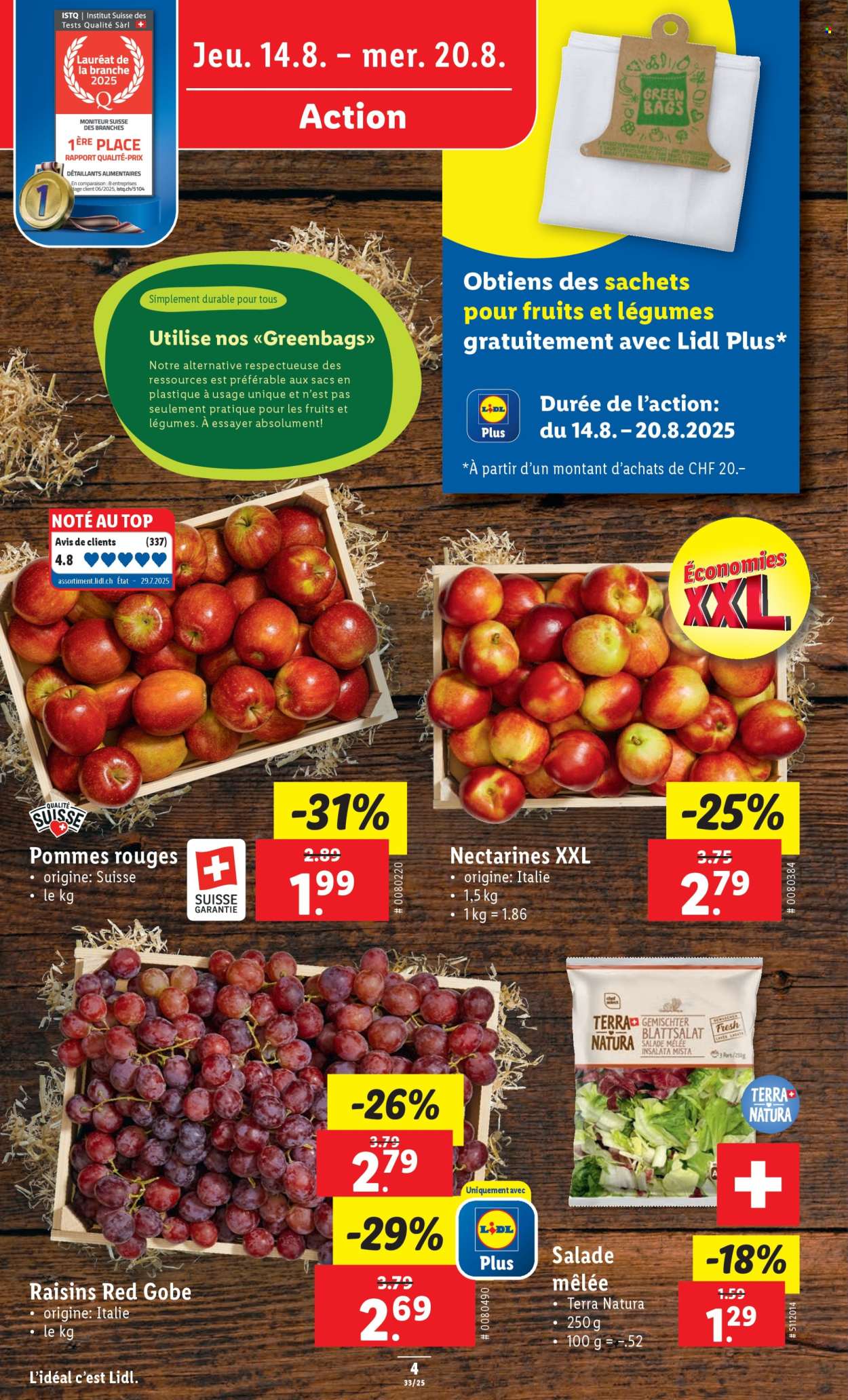 Volantino Lidl - 14.8.2025 - 20.8.2025. Pagina 4. Pagina 4