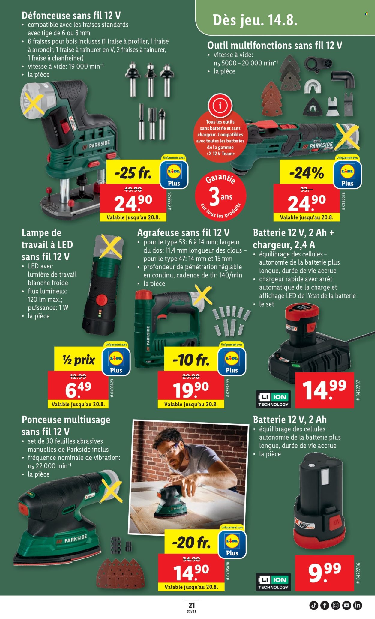 Volantino Lidl - 14.8.2025 - 20.8.2025. Pagina 23. Pagina 23
