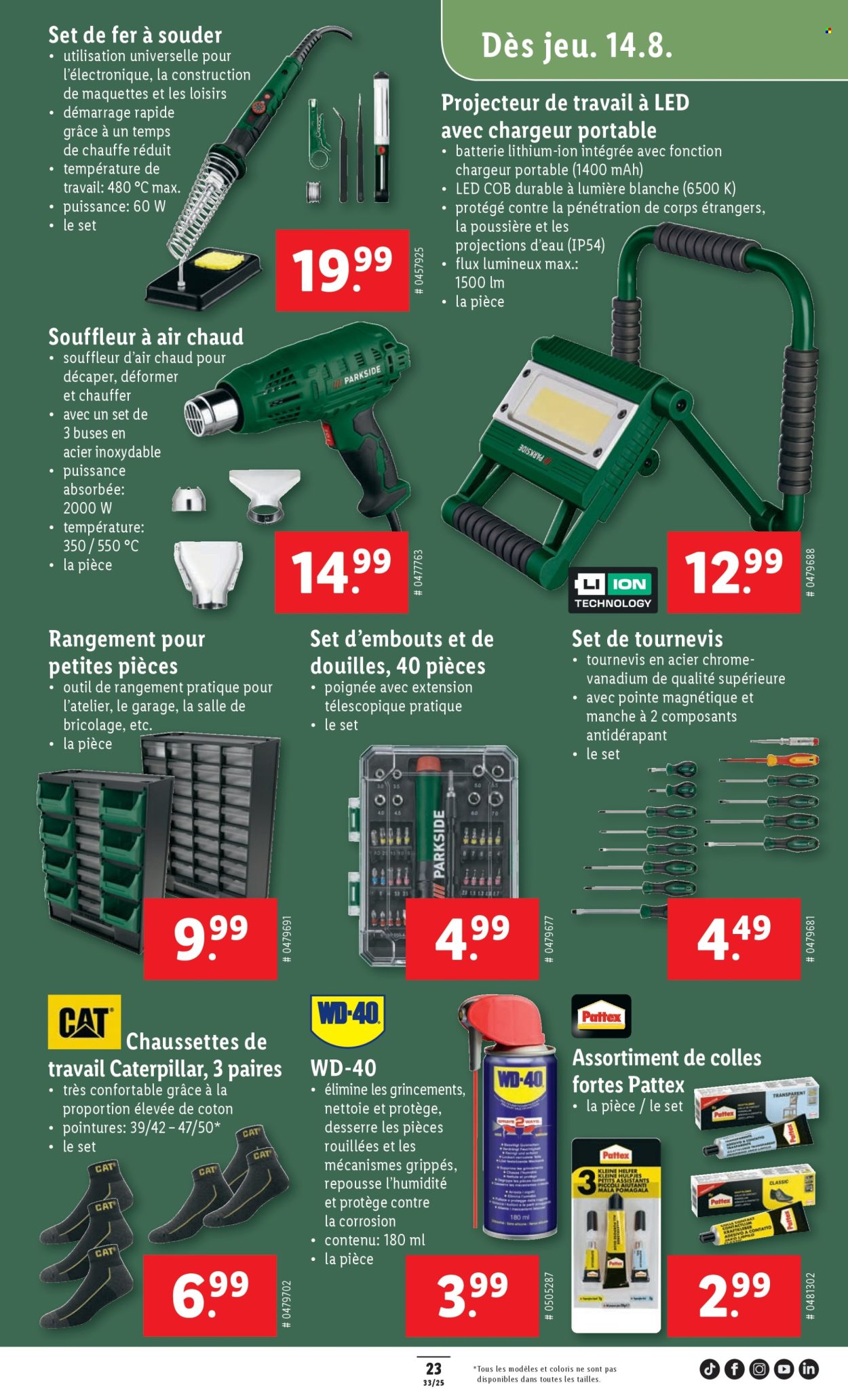 Volantino Lidl - 14.8.2025 - 20.8.2025. Pagina 25. Pagina 25