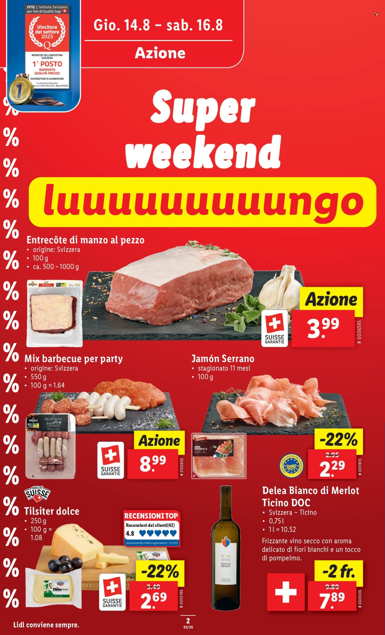 Volantino Lidl - 14.8.2025 - 20.8.2025. Pagina 2. Pagina 2